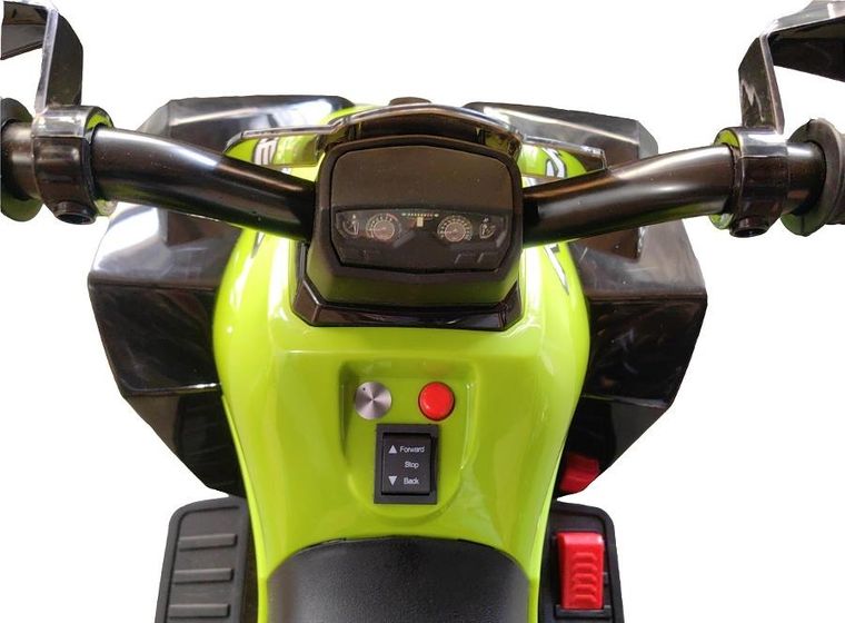 Enero, Micron, quad, pojazd na akumulator, zielony