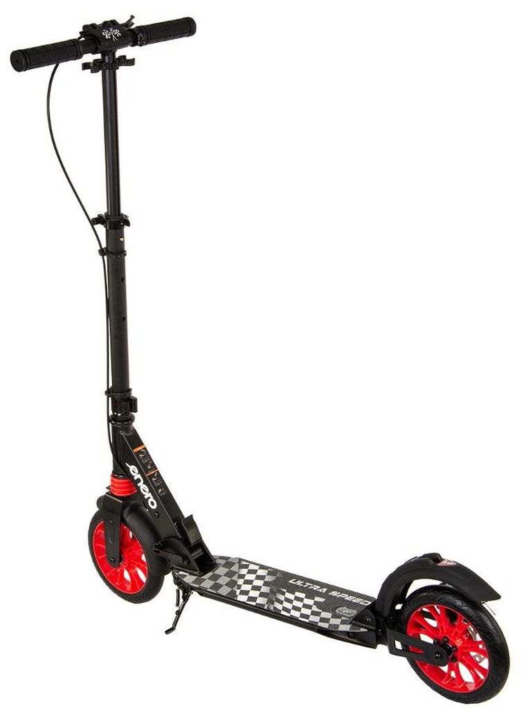 Enero, Ultra Speed, hulajnoga, czarna, 200 mm