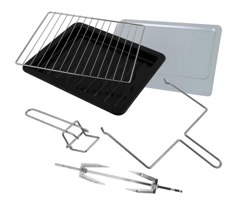 Esperanza, mini piekarnik z konwekcją i rożnem, napoli, 1600W, 25l, EKO006N