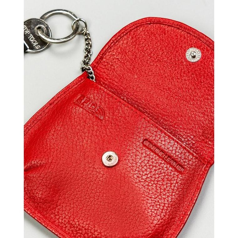 Etui na klucze, czerwone, skórzane, 4U Cavaldi