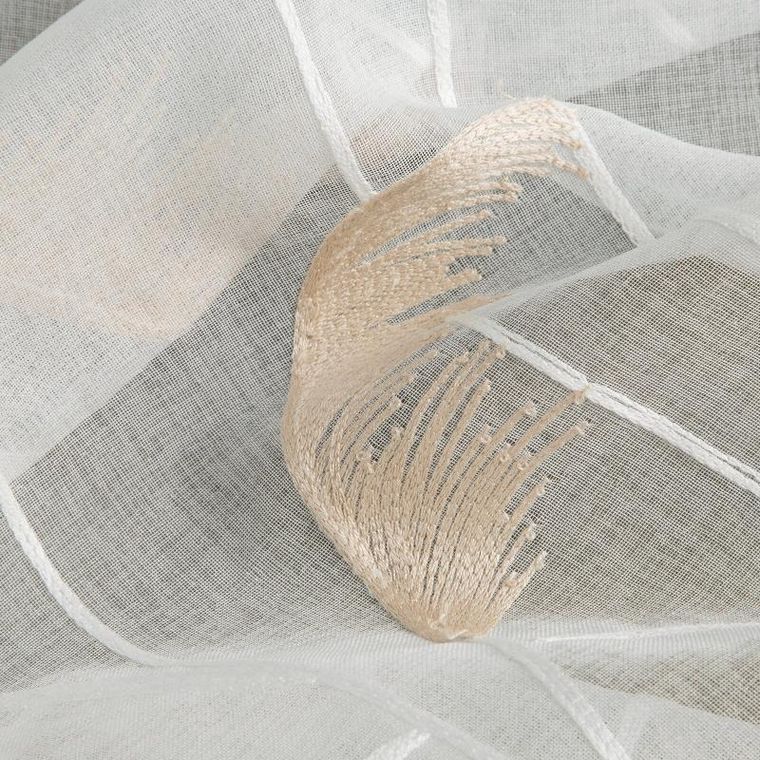 Eurofirany, firana gotowa, Abbie, 140-250 cm, kremowy