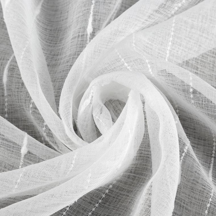 Eurofirany, firana gotowa Becky, 140-250 cm, biały