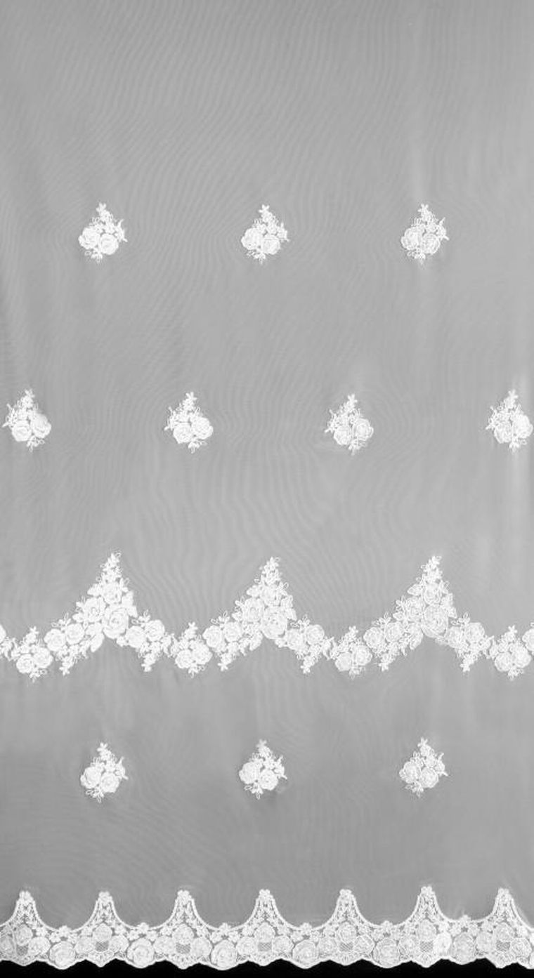 Eurofirany, firana gotowa, Isari, 350-250 cm, biały