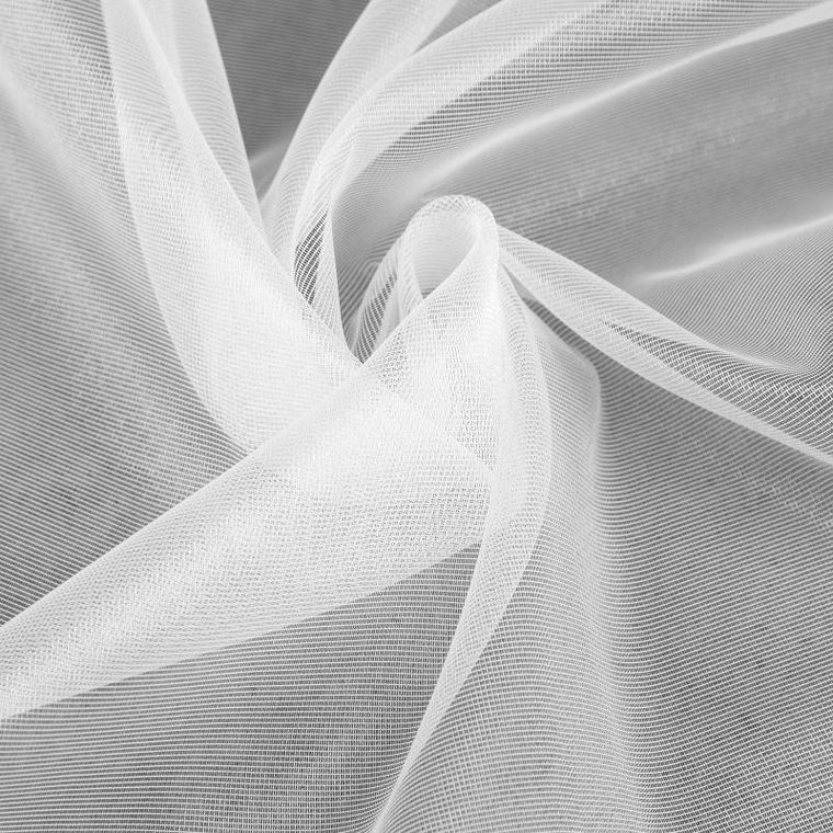 Eurofirany, firana gotowa, Kara, 300-145 cm, biały