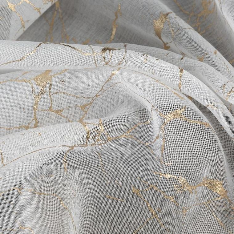 Eurofirany, firana gotowa, Reva1, 140-250 cm, biały