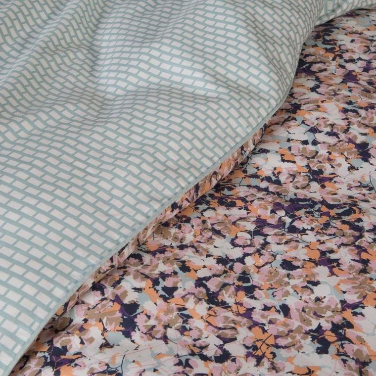 Eurofirany, komplet pościeli, Esprit, 220-200 cm, fioletowy