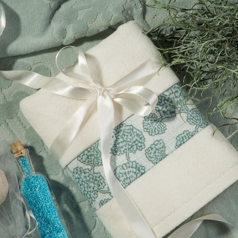 Eurofirany, komplet ręczników, 2 szt., miętowy