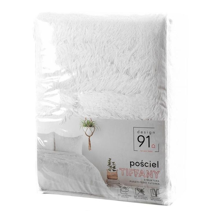 Eurofirany, pościel d91 Tiffany, 220-200 cm, kremowy