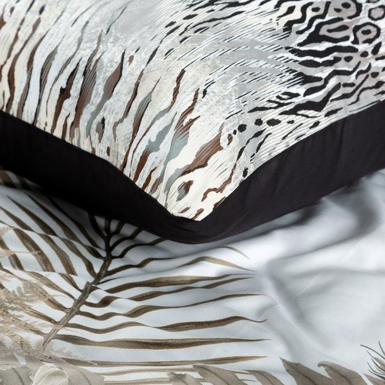 Eurofirany, pościel Eva, 220-200 cm, stalowy