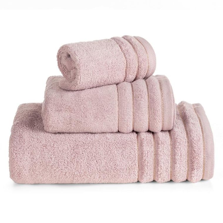 Eurofirany, ręcznik Nadine, 50-90 cm, pudrowy