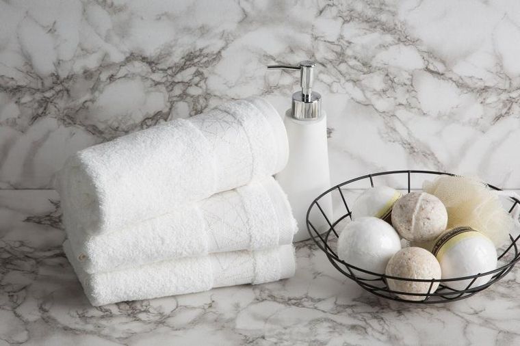 Eurofirany, ręcznik Nika, 70-140 cm, granatowy