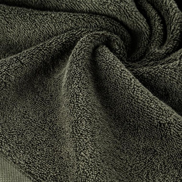 Eurofirany, ręcznik Venus, 70-140 cm, ciemnooliwkowy