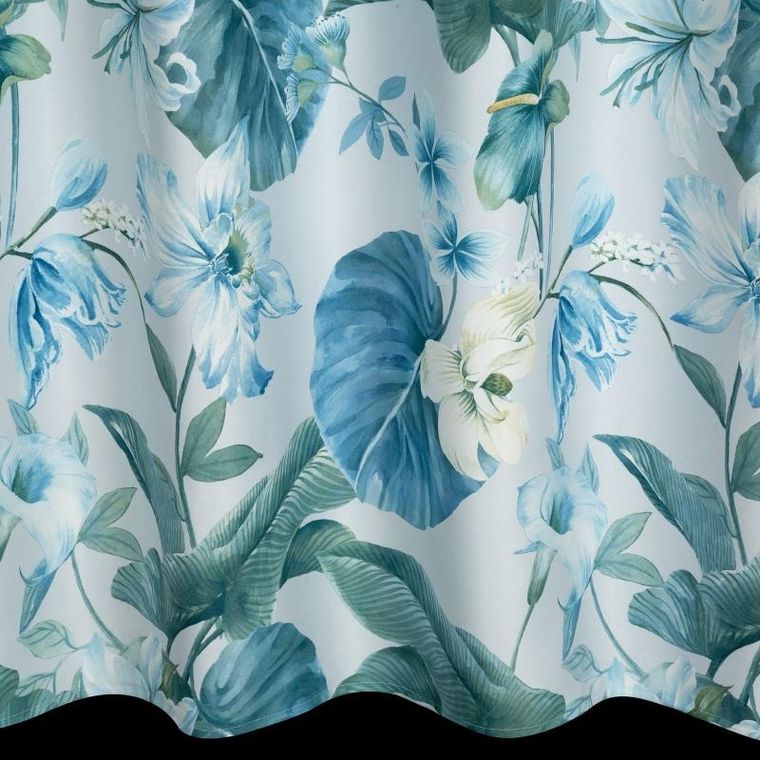 Eurofirany, zasłona gotowa, Alia, 140-250 cm, niebieski