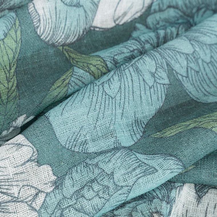 Eurofirany, zasłona gotowa Aster, 140-250 cm, niebieski