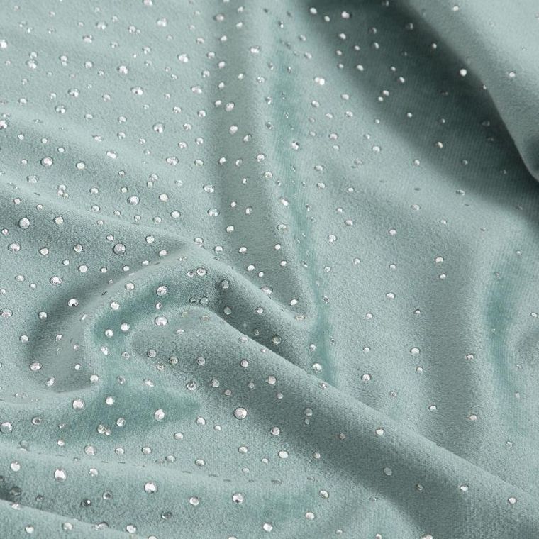 Eurofirany, zasłona gotowa Aurora na taśmie, 140-270 cm, morski