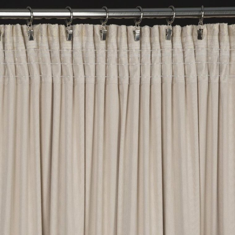 Eurofirany, zasłona gotowa, Avena, na taśmie, 135-270 cm, kremowy