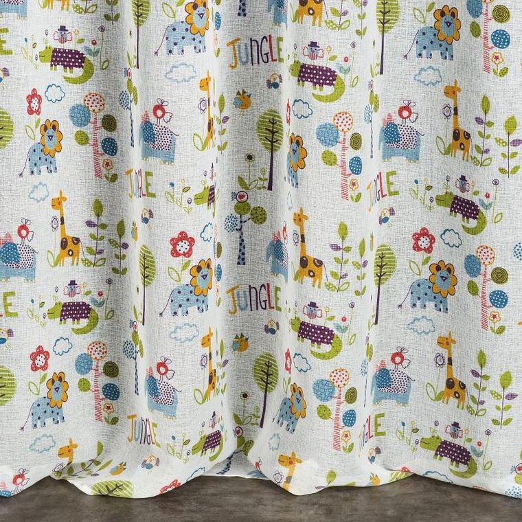 Eurofirany, zasłona gotowa, Billy, 140-250 cm, wielokolorowy