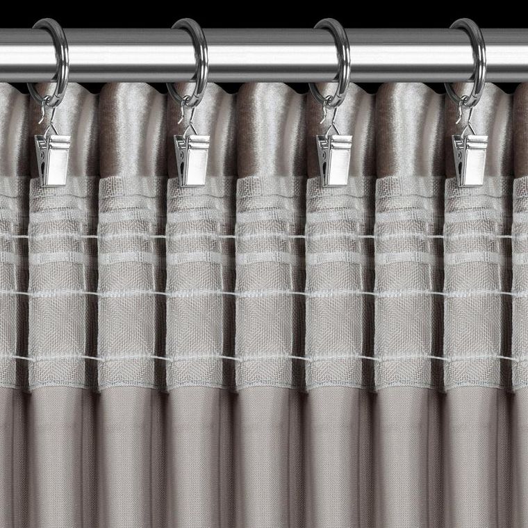 Eurofirany, zasłona gotowa, Cameron, na taśmie, 140-270 cm, beżowy