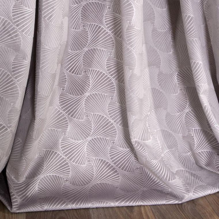 Eurofirany, zasłona gotowa D91 Ellen, 140-250 cm, pudrowy