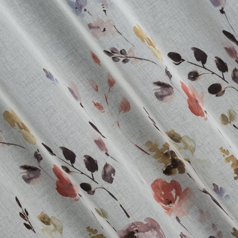 Eurofirany, zasłona gotowa d91 Lavin, 140-250 cm, biały