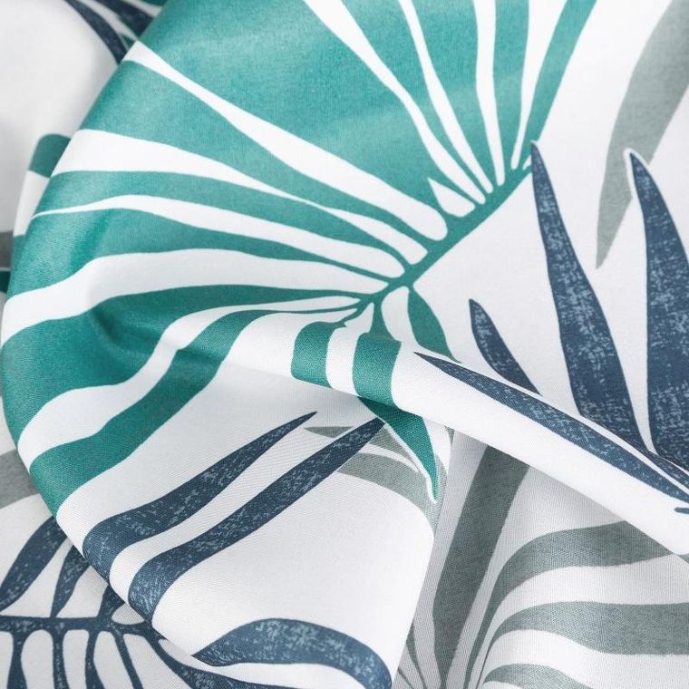 Eurofirany, zasłona gotowa, Elina, 140-250 cm, turkusowy