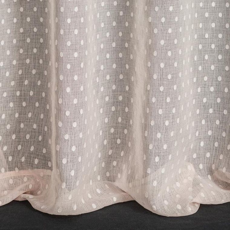 Eurofirany, zasłona gotowa, Hania, 140-250 cm, różowy