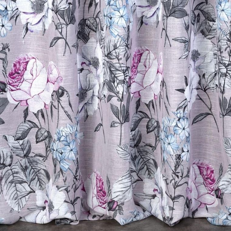 Eurofirany, zasłona gotowa, Honey, na taśmie, 140-270 cm, wielokolorowy