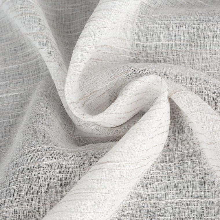 Eurofirany, zasłona gotowa, Kelsi, na taśmie, 140-270 cm, naturalny