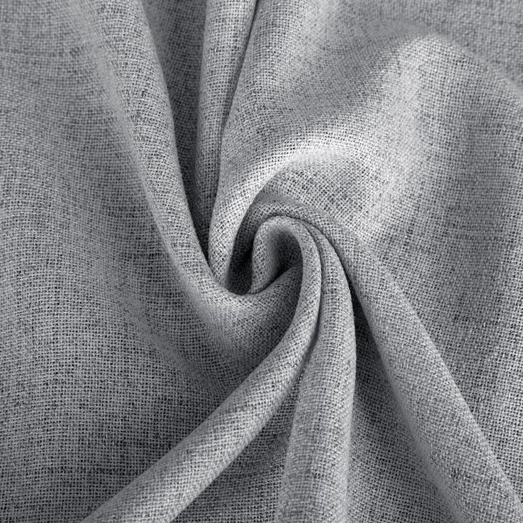 Eurofirany, zasłona gotowa, Linda, 140-250 cm, stalowy