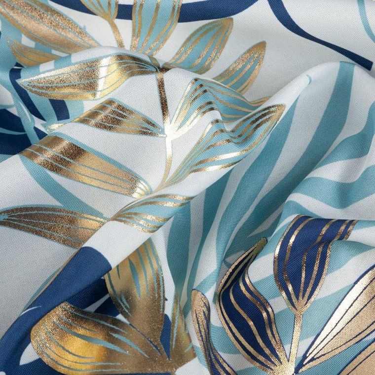 Eurofirany, zasłona gotowa, Malta, 140-250 cm, granatowy