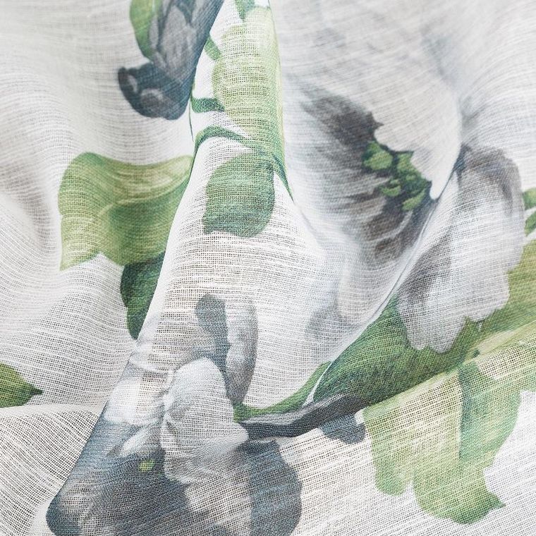 Eurofirany, zasłona gotowa Mona, 140-250 cm, biały