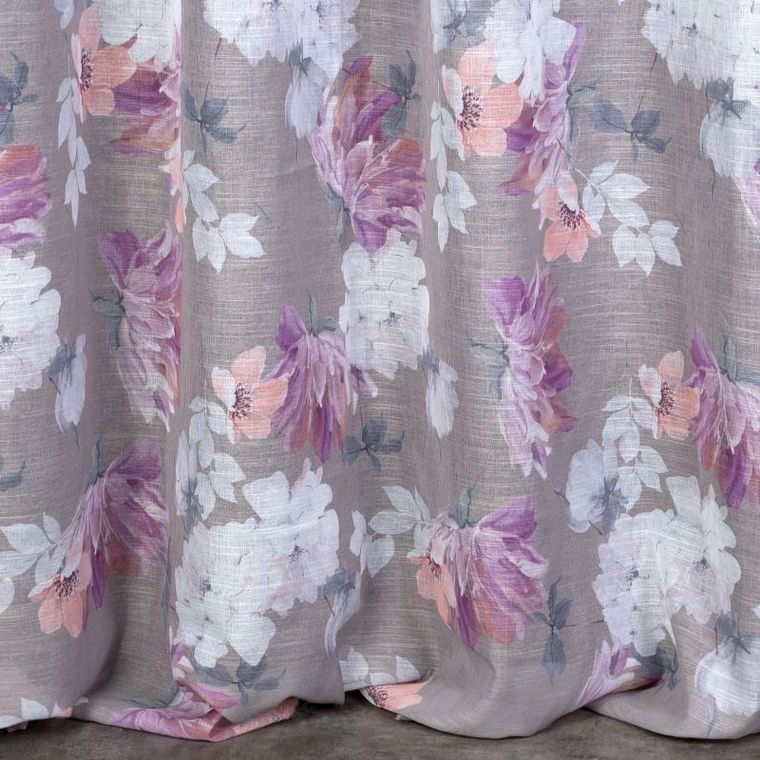 Eurofirany, zasłona gotowa, Sherry, 140-250 cm, wielokolorowy