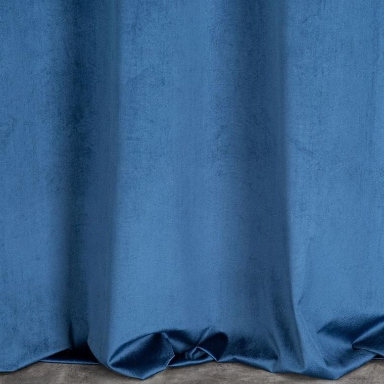 Eurofirany, zasłona zaciemniająca gotowa, Agnes, 140-250 cm, granatowy