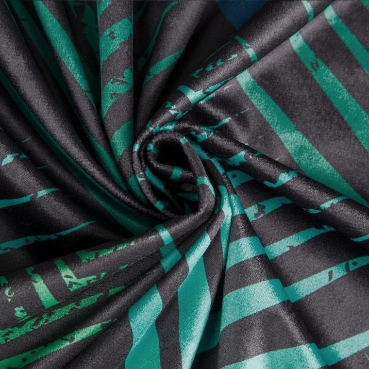 Eurofirany, zasłona zaciemniająca gotowa, Angelina, 140-250 cm, czarny