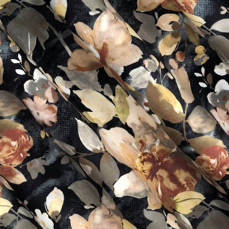 Eurofirany, zasłona zaciemniająca gotowa, Betty, na taśmie, 140-300 cm, grafitowy