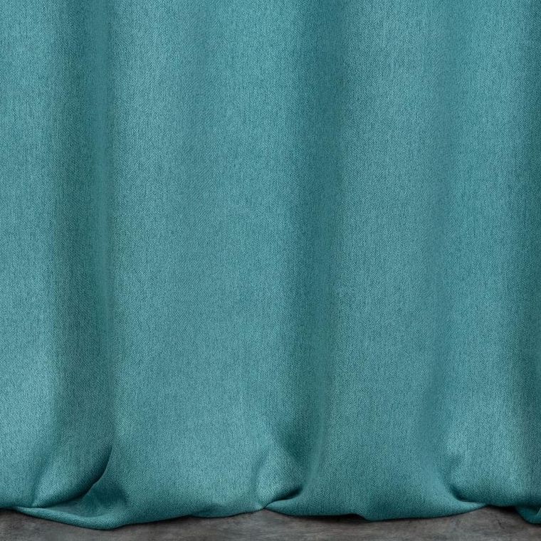 Eurofirany, zasłona zaciemniająca gotowa, Carlo, 140-250 cm, turkusowy