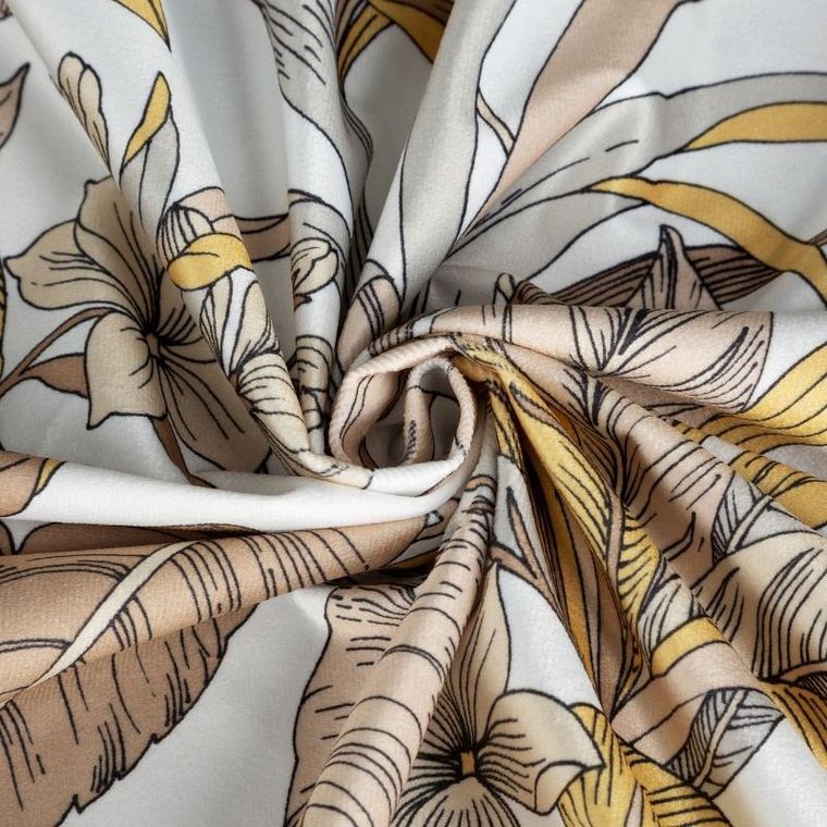 Eurofirany, zasłona zaciemniająca gotowa, d91, Bari, 140-250 cm, rudy