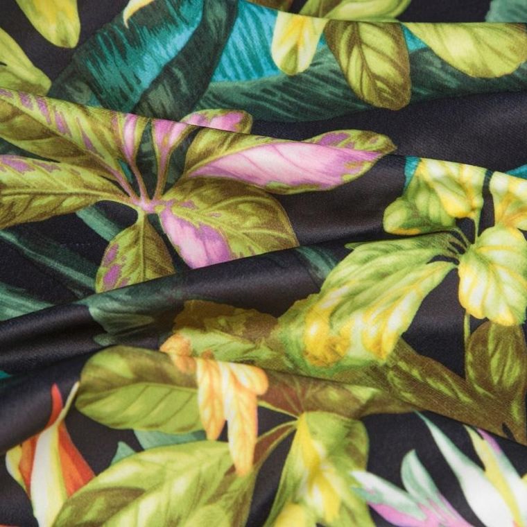 Eurofirany, zasłona zaciemniająca gotowa, d91, Livy, 140-250 cm, zielony