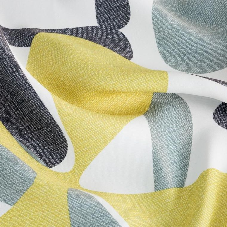 Eurofirany, zasłona zaciemniająca gotowa, Dorin, 140-250 cm, musztardowy