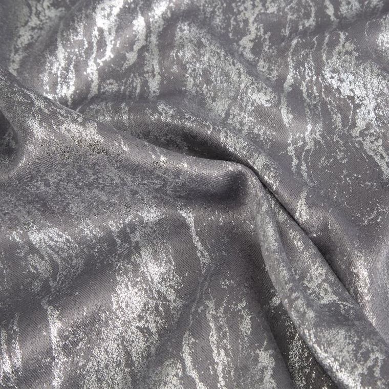 Eurofirany, zasłona zaciemniająca gotowa, Elise, 140-250 cm, stalowy