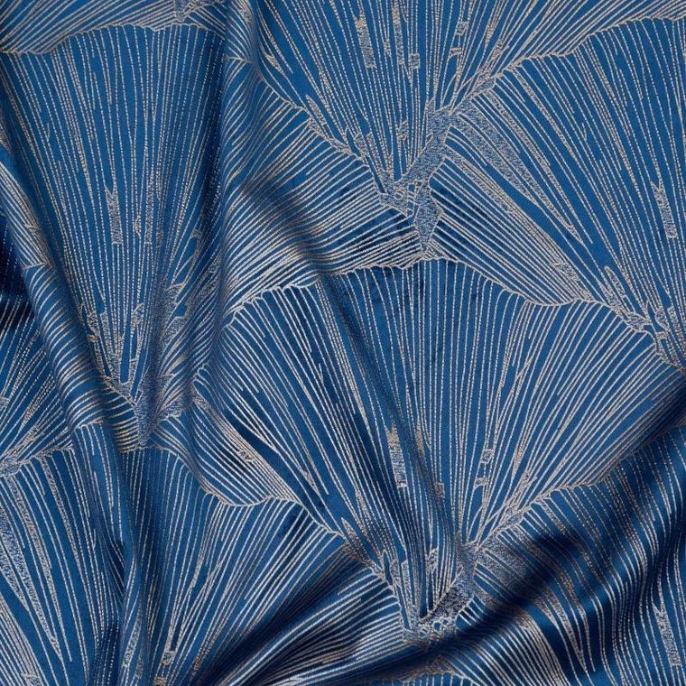 Eurofirany, zasłona zaciemniająca gotowa, Goja, 140-250 cm, granatowy