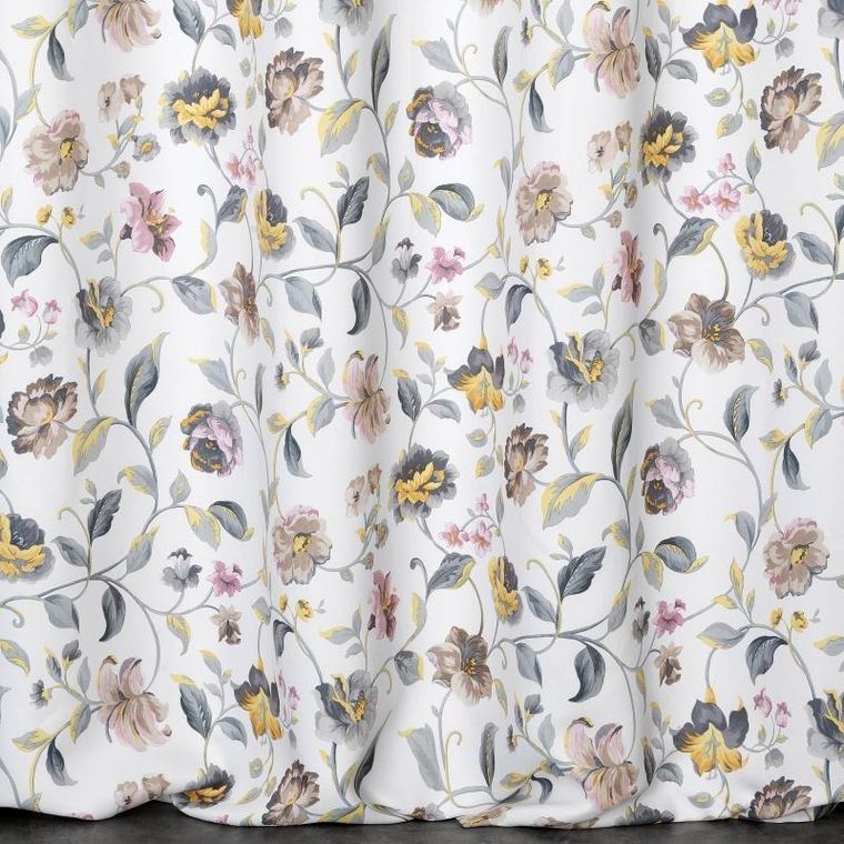 Eurofirany, zasłona zaciemniająca gotowa, Kristal, 140-250 cm, biały