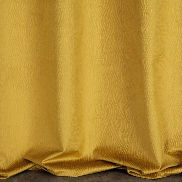 Eurofirany, zasłona zaciemniająca gotowa, Lili, 140-250 cm, miodowy