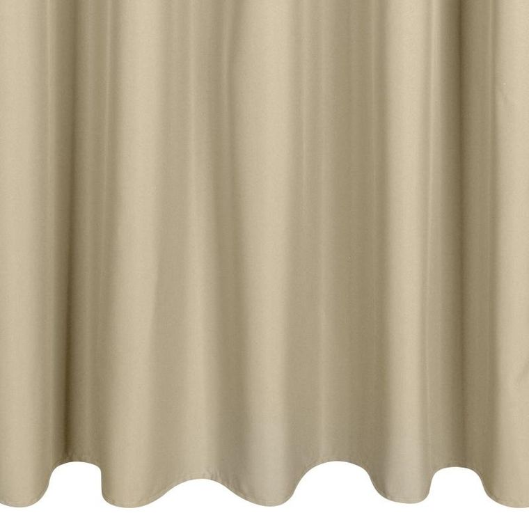 Eurofirany, zasłona zaciemniająca gotowa, na szelkach, Garden, 155-200 cm, beżowy