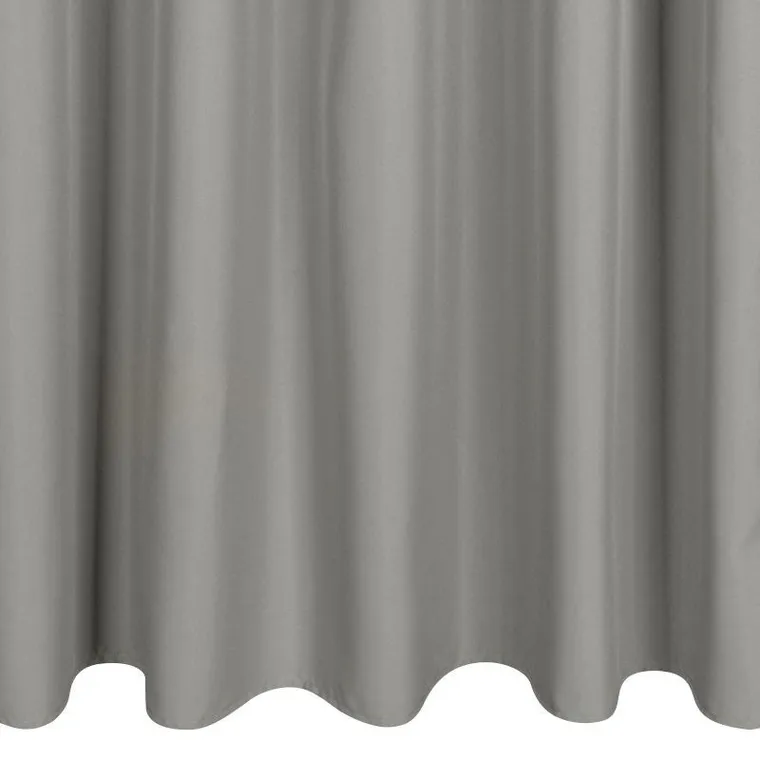 Eurofirany, zasłona zaciemniająca gotowa, na taśmie, Garden, 155-200 cm, szary