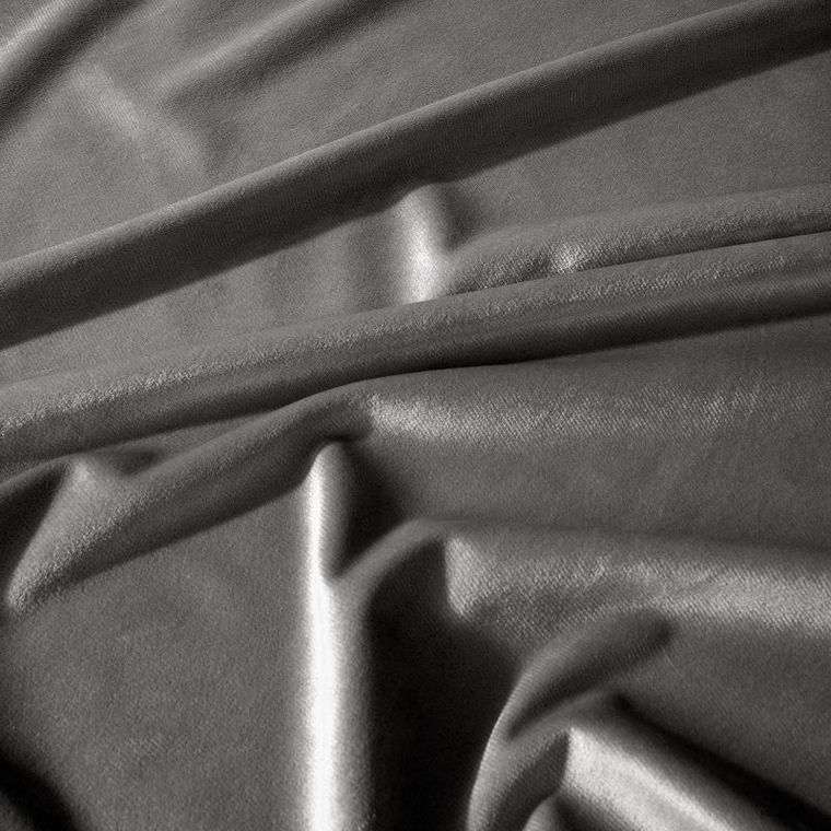 Eurofirany, zasłona zaciemniająca gotowa, na taśmie, Pierre, 140-300 cm, stalowy