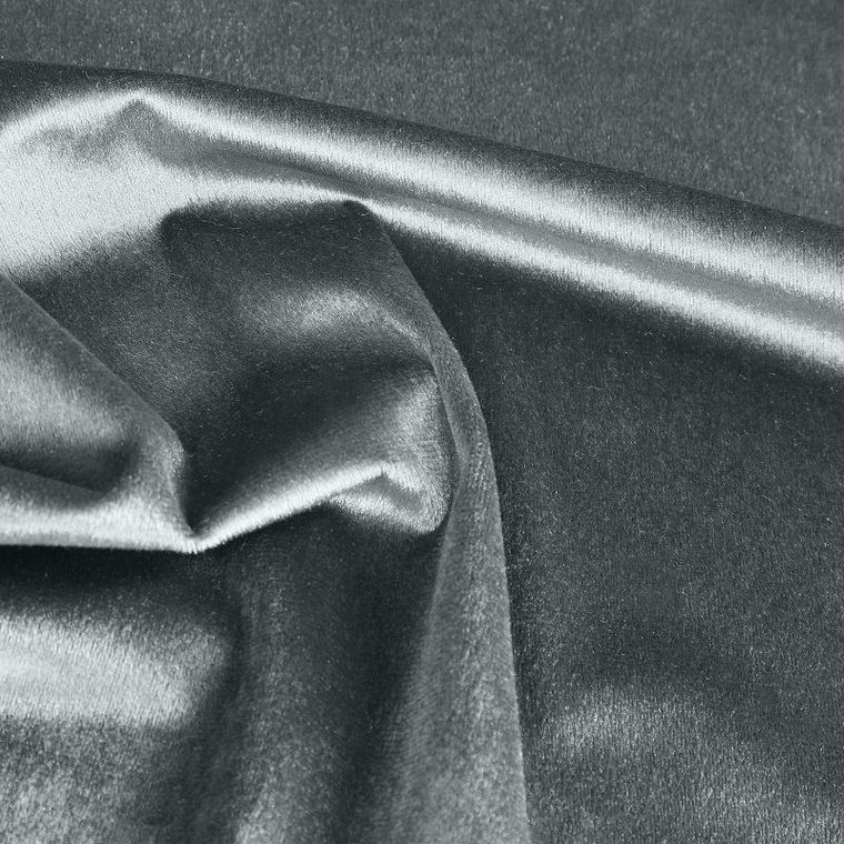 Eurofirany, zasłona zaciemniająca gotowa, na taśmie, Samanta, 140-270 cm, grafitowy