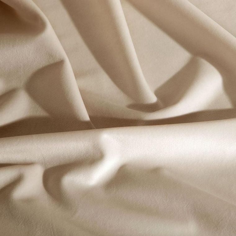 Eurofirany, zasłona zaciemniająca gotowa, na taśmie, Villa, 140-270 cm, beżowy