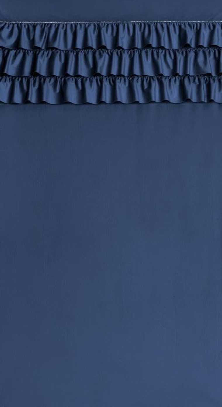 Eurofirany, zasłona zaciemniająca gotowa, Sami, 140-250 cm, granatowy