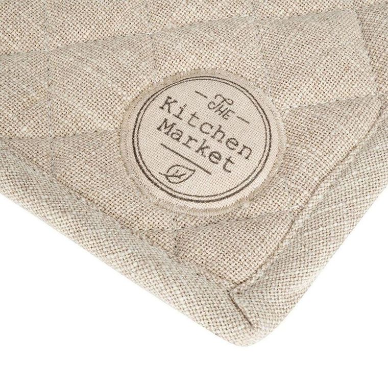 Excellent Houseware, łapka kuchenna, bawełniana, beżowa